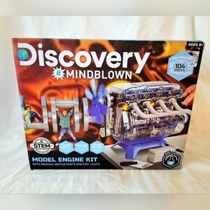 Discovery Mindblown Model Engine Kit 104 Pieces